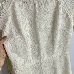 Đầm ren trắng  727054