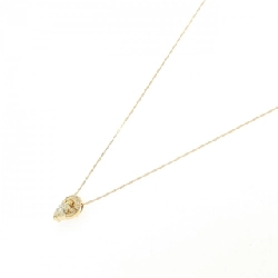 K18YG Dây chuyền kim cương 0.34CT - Hàng hiệu Chính hãng 860123