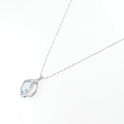 K18WG Aquamarine Necklace - Hàng hiệu Authentic 864200