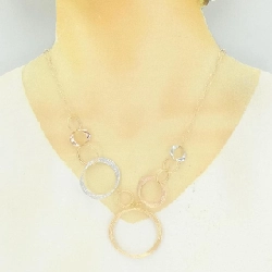 K18 Ba màu Dây chuyền - Hàng hiệu Chính hãng 861969