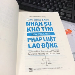 Các biểu mẫu nhân sự khó tìm liên quan đến pháp luật lao động - Song ngữ Anh Việt  354508