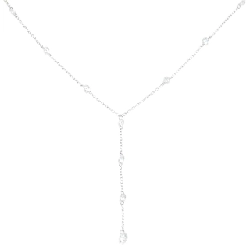 750WG Dây chuyền kim cương - Hàng hiệu Authentic