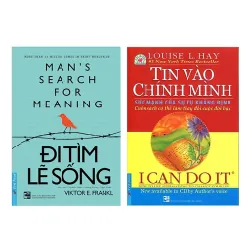 Sách - Combo 2 Cuốn: Đi Tìm Lẽ Sống Và Tin Vào Chính Mình - Trí Việt - NENA2509 Blogmeo21025