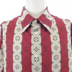 Áo sơ mi ngắn tay Louis Vuitton Monogram Trunk Stripe NIGO phiên bản giới hạn Nhật Bản HMS05WJB8 - Hàng hiệu Authentic 896986