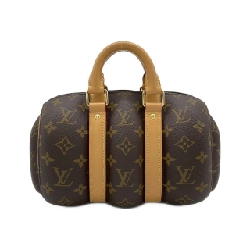 Túi du lịch Louis Vuitton Monogram Keepall Bandoulière Brown Up 25cm M23106 - Hàng hiệu Chính hãng 803637