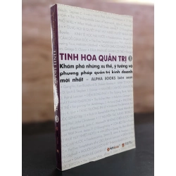 Tinh hoa quản trị - Alpha Books biên soạn