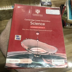 Cambridge Stage 9 Lower Secondary Science Learner’s Book