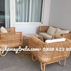 Sofa mây nữ hoàng hiện đại phòng khách 1028253