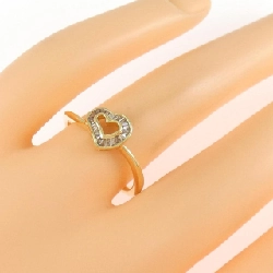 Nhẫn kim cương hình trái tim K18YG 0.14CT - Hàng hiệu Authentic 854665