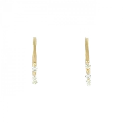 K18YG Bông tai kim cương 0.41CT - Hàng hiệu Chính hãng