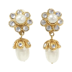 【Vintage】Bông tai Chanel