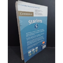 Starters 5 Student's Book mới 90% bẩn bìa, ố nhẹ HCM2811 Cambridge HỌC NGOẠI NGỮ 918088