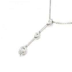 Dây chuyền kim cương ba viên PT900/PT850 0.50CT - Hàng hiệu Chính hãng 859616