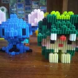 Gấu bông, len, nezuko, màu,lego đã lắp ráp,đồ chơi,tranh đính đá 1003743