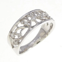 Nhẫn kim cương K18WG 0.09CT - Hàng hiệu Chính hãng