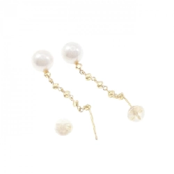 K18YG Bông tai ngọc trai Akoya 7.1mm - Hàng hiệu Chính hãng 872290