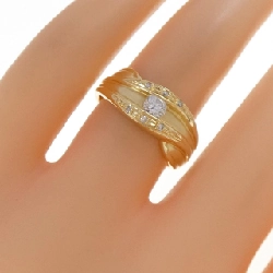 Nhẫn kim cương K18YG 0.22CT - Hàng hiệu chính hãng 850672