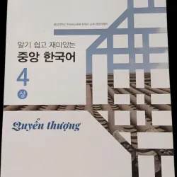 COMBO TIẾNG HÀN ĐH CHUNG ANG NHẬP KHẨU 4, 5, 6 TPHCM (10 cuốn) 789414