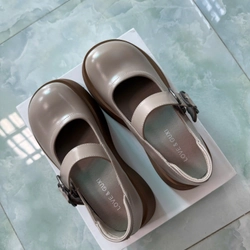 giày kiểu nữ thời trang size 37 màu be mới chưa qua sử dụng 471630