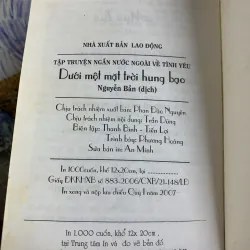 Dưới Một Mặt Trời Hung Bạo - Tập Truyện Ngắn Nước Ngoài Về Tình Yêu 926104