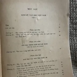 Lịch sử văn học Việt Nam tập một; sách khổ lớn  1024527