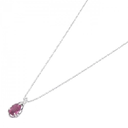 K18WG Tourmaline Necklace - Hàng hiệu Authentic 862691