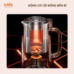 UNIE UMB08 PRO – Máy xay sữa hạt đa năng, Nấu chín & xay nhuyễn 714257
