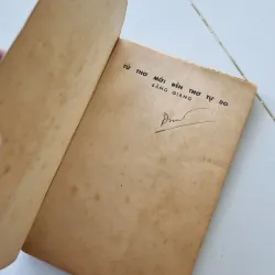 Từ thơ mới đến thơ tự do, nhà xuất bản Phù Sa 1969 1021658