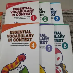 Bộ sách ESSENTIAL VOCABULARY IN CONTEXT 6/6 quyển. Tg Rosaline Fergusson