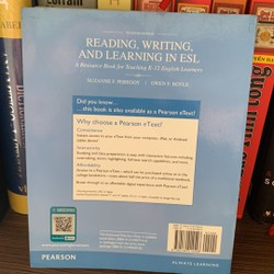 Reading, Writing, and Learning in ESL: A Resource Book for Teaching K-12 English Learners 167408