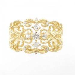 Nhẫn kim cương K18YG 0.23CT 671260