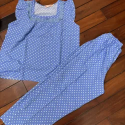 Bộ mặc nhà lụa Hàn cao cấp 996807