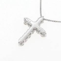 K18WG Dây chuyền kim cương chéo 1.00CT - Hàng hiệu Chính hãng 857495