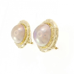 K18YG Mabe Pearl Bông tai - Hàng hiệu Authentic 878165