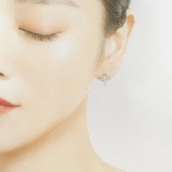 K18WG Bông tai - Hàng hiệu Authentic 866059