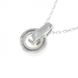 K18WG Dây chuyền kim cương - Hàng hiệu Authentic 860194