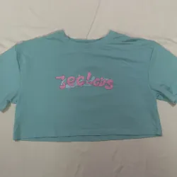 Áo crop hoạ tiết 