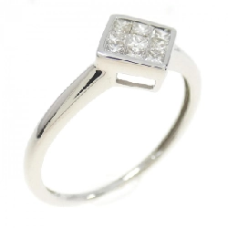 Nhẫn kim cương K18WG 0.20CT - Hàng hiệu Authentic