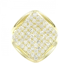 Nhẫn kim cương Pavé K18YG 1.00CT 672757