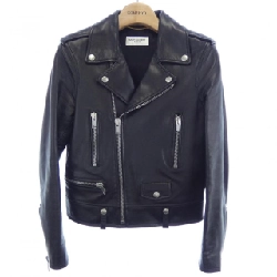 Áo khoác da biker cổ điển SAINT LAURENT 397287 Y5YA2 - Hàng hiệu Authentic