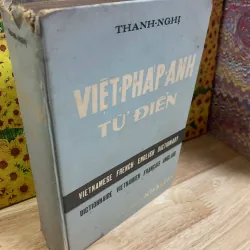 Sách tặng KÈM cho khách CÓ ĐƠN (mỗi đơn có thể chọn 1 cuốn) - Việt Pháp Anh Từ Điển 928357