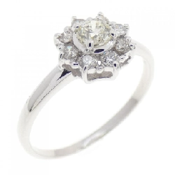 Nhẫn kim cương K18WG 0.35CT