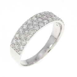 【Sản phẩm mới】Nhẫn kim cương K18WG 0.77CT