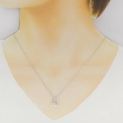 4゜C Hình trái tim - Dây chuyền ngọc opal tổng hợp - Hàng hiệu Authentic 843866