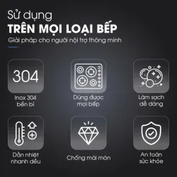 Quánh inox Kalite KSP1601 3 lớp cao cấp 593746