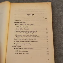 NGUYỄN CÔNG TRỨ. CAO BÁ QUÁT 719965