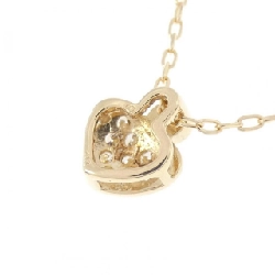 K18YG Dây chuyền kim cương hình trái tim - Hàng hiệu Authentic 868518