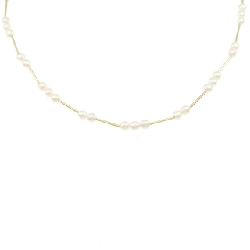 K18YG Ngọc trai nước ngọt - Hàng hiệu Authentic