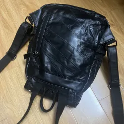 Balo nữ da thật đinh tán kim loại 2hand 933830