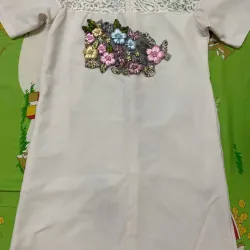 Đầm đi chơi CMN Fashion size L trắng đã sử dụng 860997